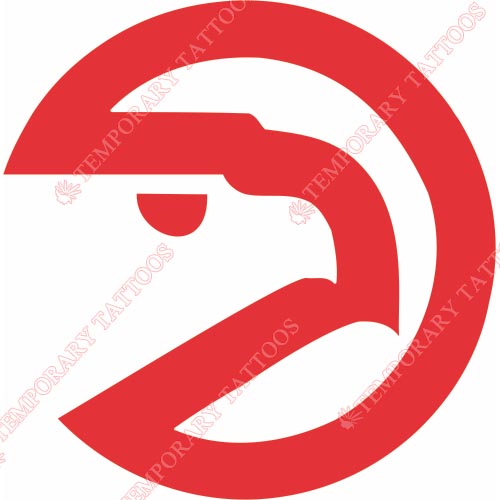 Atlanta Hawks Customize Temporary Tattoos Stickers NO.910